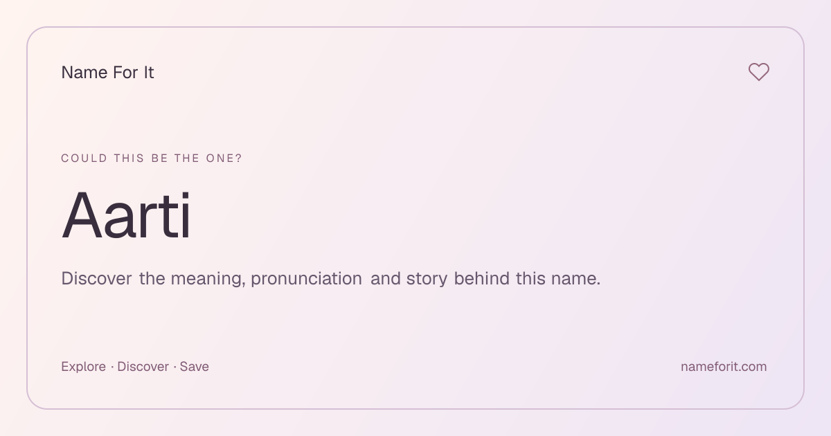 Share preview for Name For It