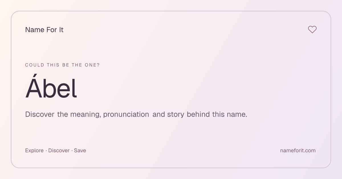 Share preview for Name For It