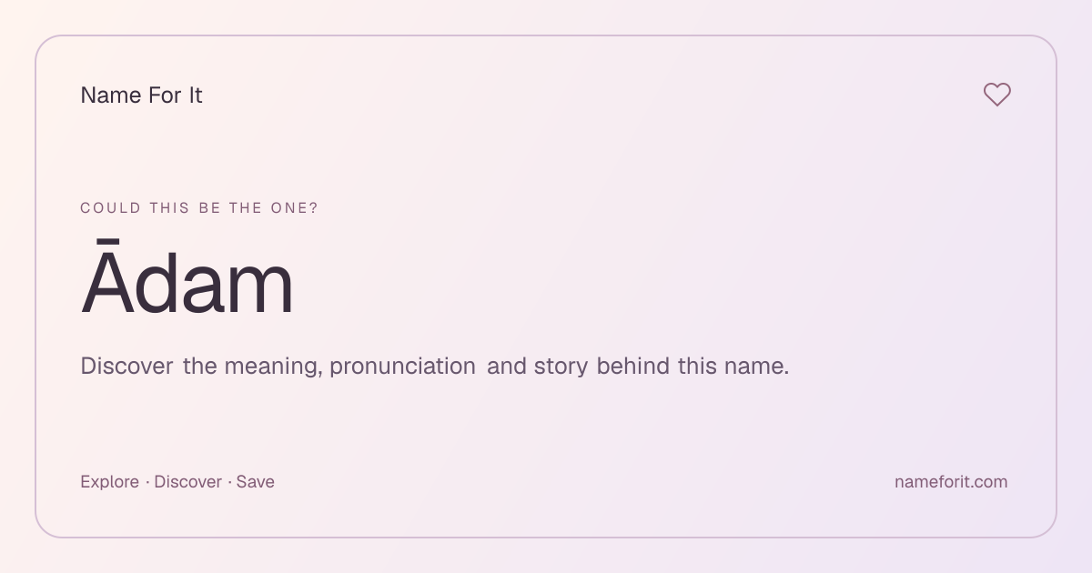 Share preview for Name For It