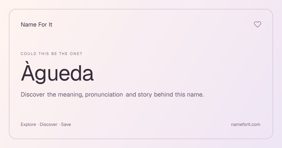 Share preview for Name For It