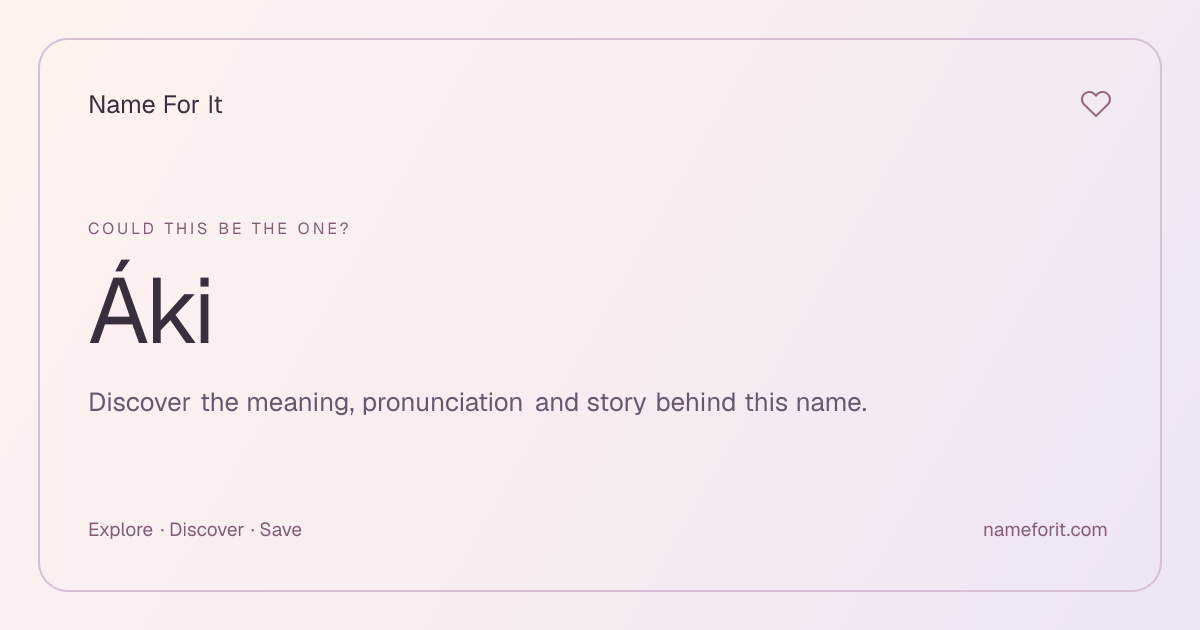 Share preview for Name For It