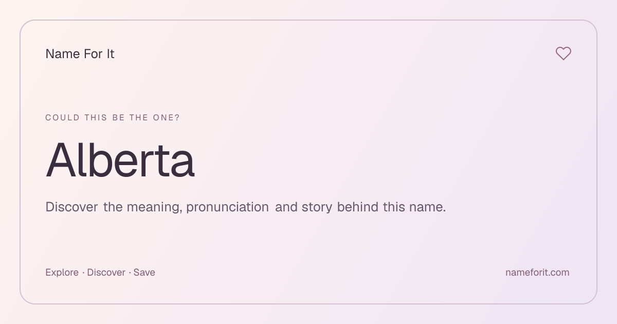 Share preview for Name For It