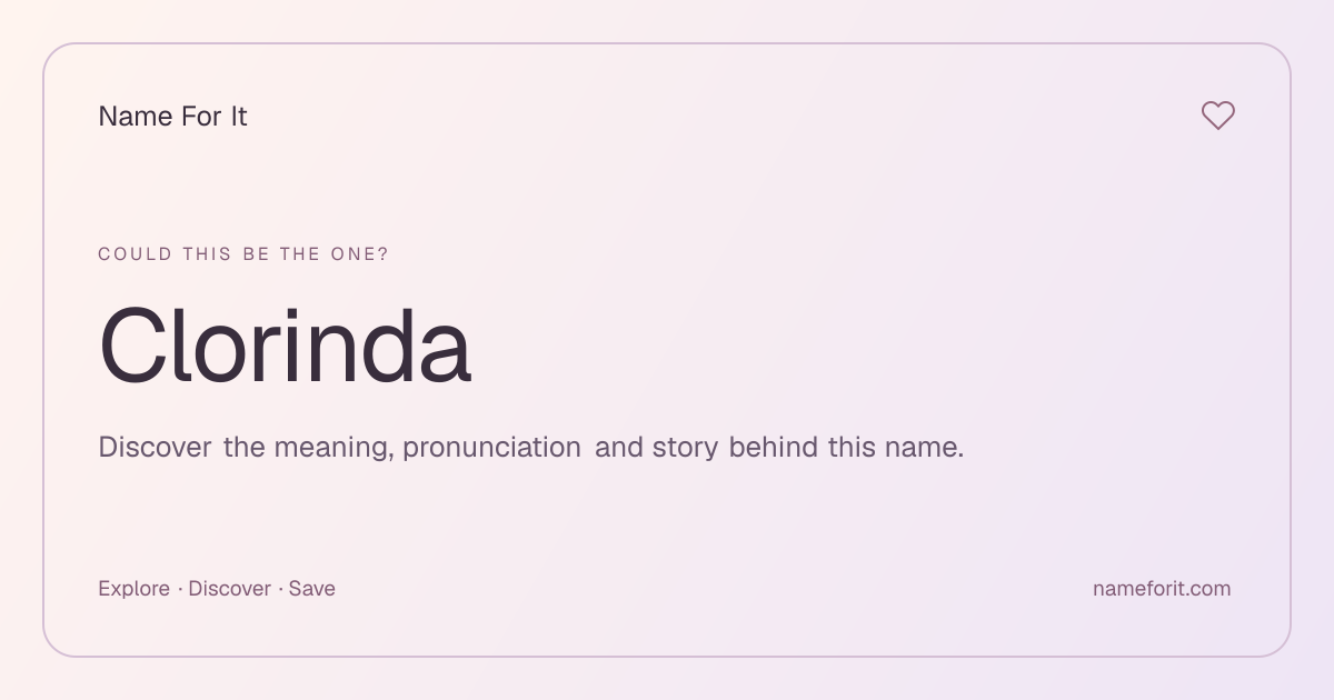 Share preview for Name For It