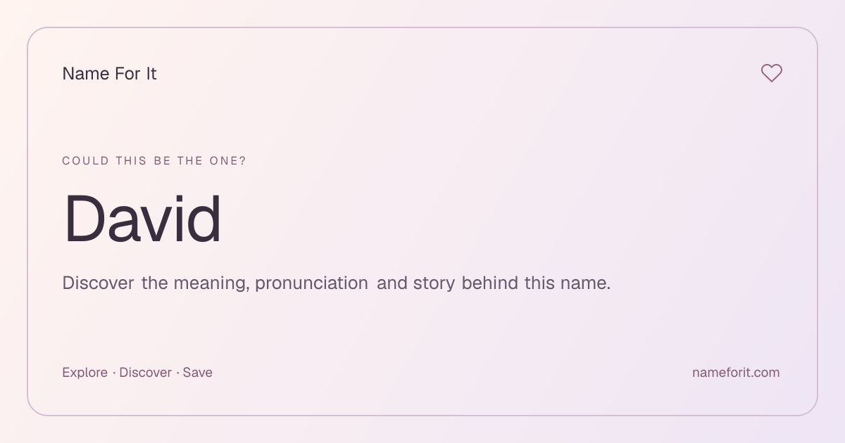 Share preview for Name For It