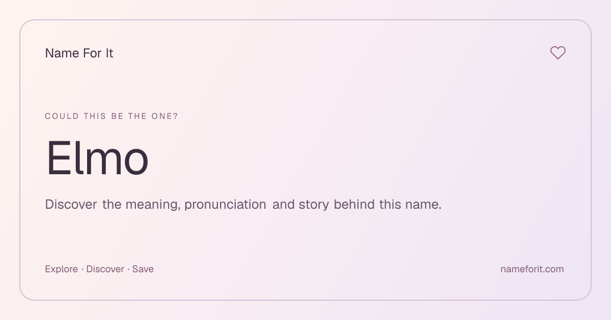 Share preview for Name For It