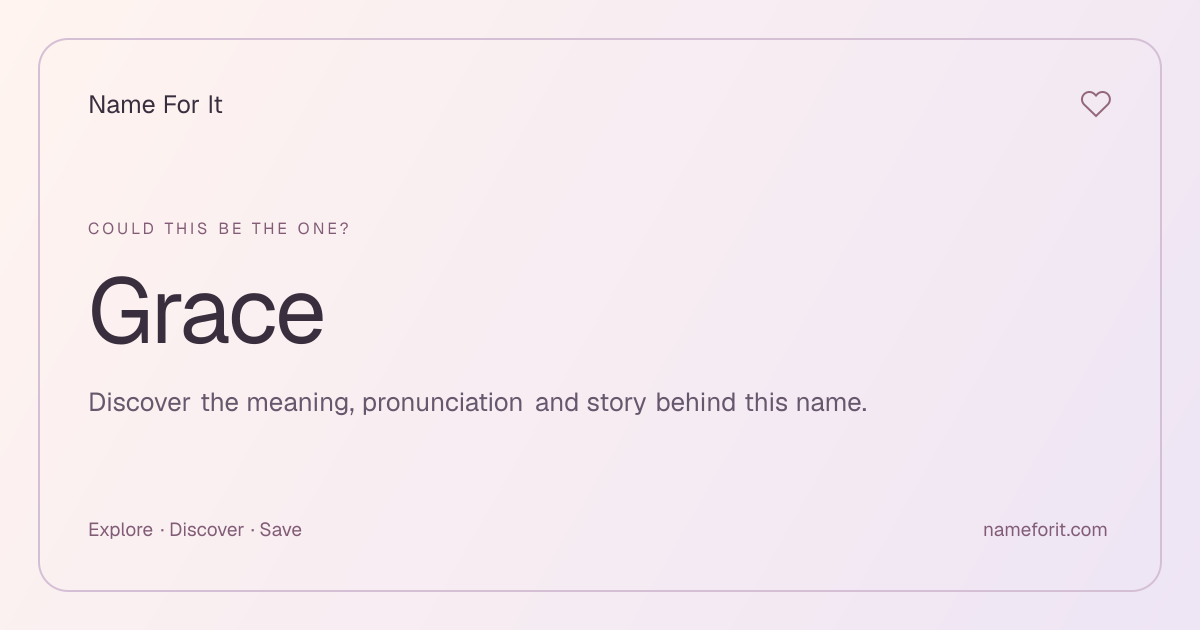 Share preview for Name For It